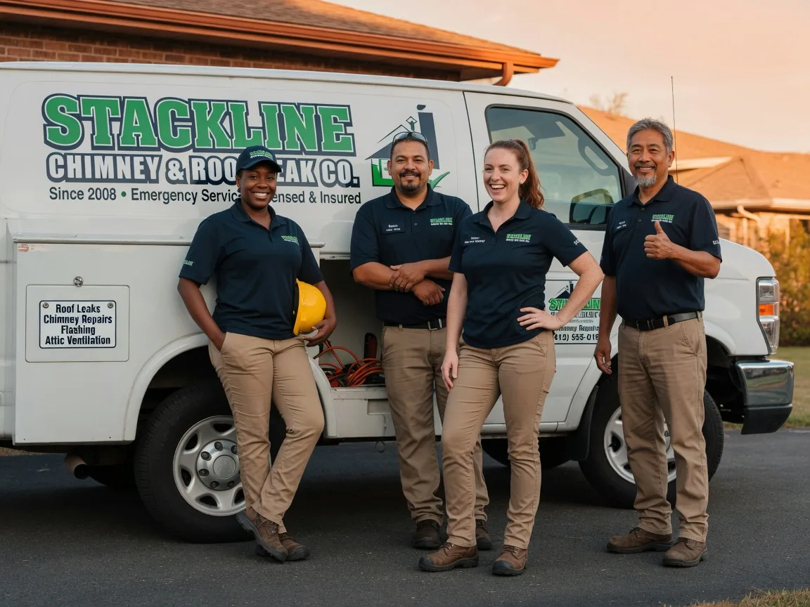 Chimney flashing repair company in Myrtle, MO